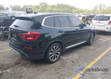 2018 BMW X3 xDrive30I из США, поврежденный, VIN 5UXTR9C52JLC68841